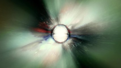 Wall Mural - Video Background 2519: A Supernova bursts light in deep space (Loop).