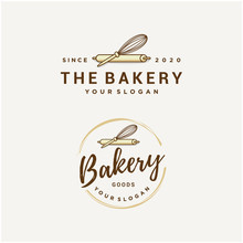 Bakery Vector Logo Design Template