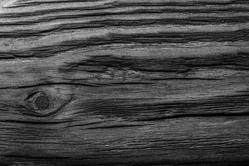 Surface of old textured wooden board for background. Toned