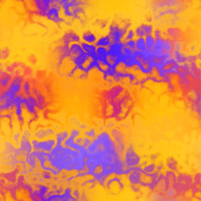Vivid Degrade Blur Ombre Radiant Surreal Blurry Saturated Digital Neon Pop Seamless Repeat Raster Jpg Pattern Swatch. Hippie Psychedelic Fuzzy Soft Out Of Focus Blobs.