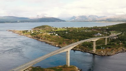 Wall Mural - The Saltstraumen ocean stream in North Norway