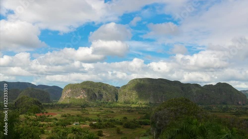 Fotografía Vinales Valley time-lapse during the day, Pinar del Rio, Cuba