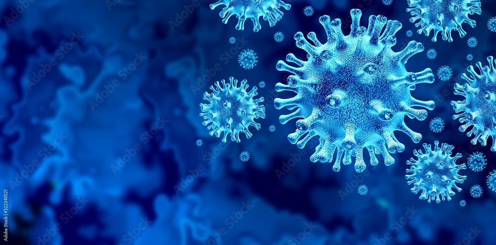 Coronavirus Virus Outbreak - obrazy, fototapety, plakaty 
