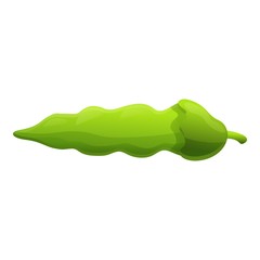 Poster - Nutrition peas icon. Cartoon of nutrition peas vector icon for web design isolated on white background