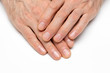 © dina_shuba - manicure for a man. Well-groomed men's hands