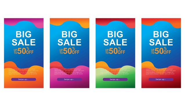 modern background design for big sale banners, sale banner template, background banners, modern vector design, creative concept, easy to edit and customize