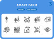 © PlaPari - Smart Farm Outline Icons Pack for UI. Pixel perfect thin line vector icon set for web design and website application.