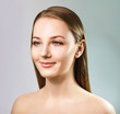 © Galaxy_love_design - Beautiful smiling girl with perfect skin.