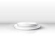 © hobbitfoot - White winners podium for business concepts, Podium object