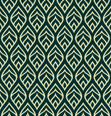  Vector ornamental seamless pattern. Geometric pattern. Illustration for your design