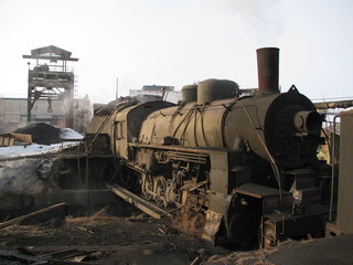 steam locomotive