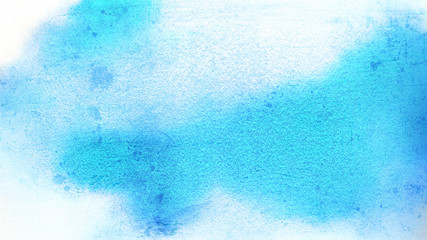 Blue and White Water Color Background