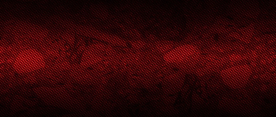 red and black carbon fibre background and texture.