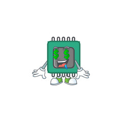 Sticker - cartoon character style of RAM with Money eye