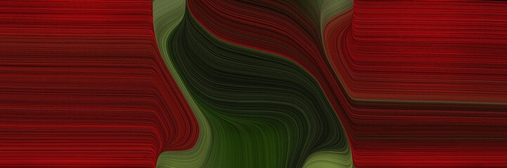 Poster - artistic header design with very dark red, maroon and strong red colors. dynamic curved lines with fluid flowing waves and curves