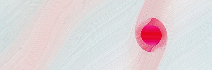 Poster - flowing horizontal banner with light gray, crimson and pale violet red colors. dynamic curved lines with fluid flowing waves and curves