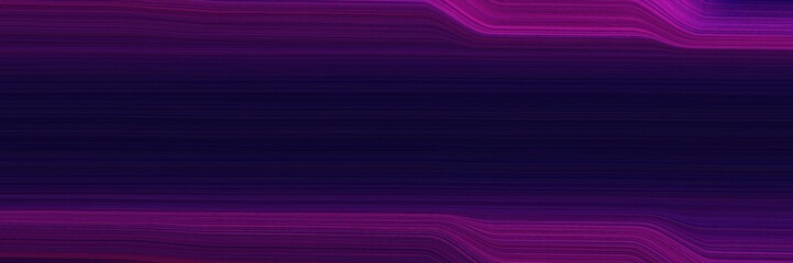 Aufkleber - moving banner with very dark blue, purple and medium violet red colors. dynamic curved lines with fluid flowing waves and curves