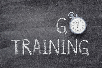 Wall Mural - go training watch