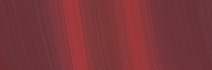 Poster - moving horizontal header with old mauve, dark moderate pink and pastel brown colors. dynamic curved lines with fluid flowing waves and curves
