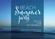 © Petr Vaclavek - Vector summer party invitation poster template