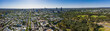 Aerial panoramic view of the city of Adelaide, South Australia
