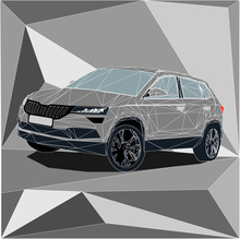 SUV Polygonal with Layers