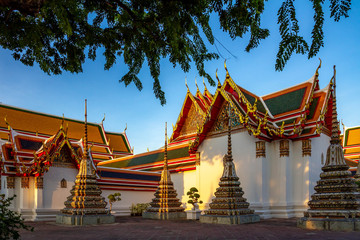 Temple in Bangkok Wat Pho, Thailand , 2019 November