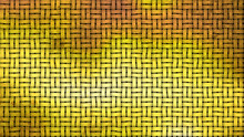 Brown And Gold Weave Texture Background
