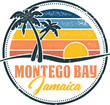Montego Bay Jamaica Vintage Shirt Design