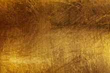 Gold Foil Background Texture.