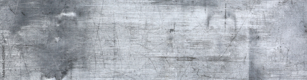 scratched metal texture for background. - obrazy, fototapety, plakaty 