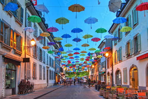 Fototapeta na szkło Carouge, Genewa, Szwajcaria