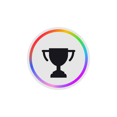 Poster - Award -  Modern App Button