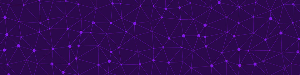Abstract Low Polygon Mesh Generative Art background illustration