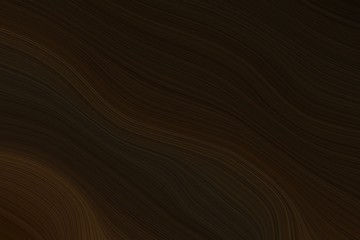 Poster - fluid artistic waves with curvy background design with very dark red, very dark green and black color