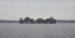wilhelmstein artificial island in lake steinhude germany - close up panorama