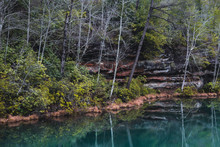 Lake At Pickett CCC Memorial State Park In Central Tennessee In The United States