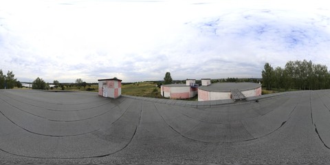 View from the roof HDRI Panorama