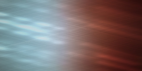 Poster - Abstract vector blue and brown neon colorful background. Smooth wallpaper design to decorate back side. Elegant light minimalistic design.