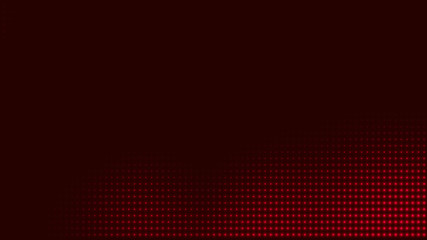 Poster - Dots halftone red purple color pattern gradient texture with technology digital background. Dots pop art comics style.