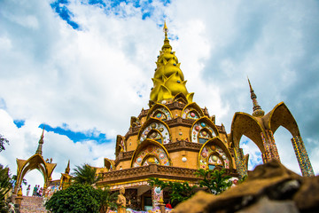 buddha statue in phetchaboon thailand