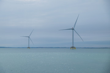 Windmill at sea