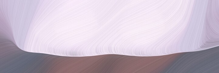 Poster - moving banner with old lavender, lavender and pastel purple colors. fluid curved lines with dynamic flowing waves and curves