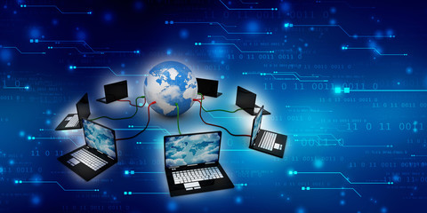 3d rendering technology Computer network