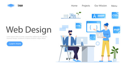 web design vector illustration concept, suitable for web landing page, ui, mobile app, editorial des