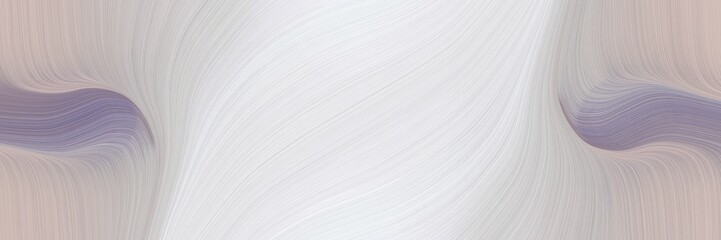 Poster - modern designed horizontal header with light gray, light slate gray and dark gray colors. fluid curved lines with dynamic flowing waves and curves