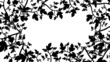 © Dingo Vector - leaf texture pattern background. black leaf texture vector eps.10