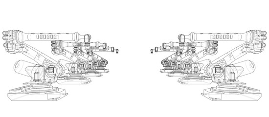 Poster - a industral robots manipulators