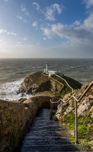 South Stack Lighthouse In Anglesey