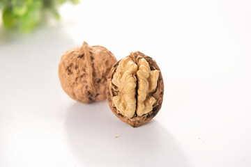 Wall Mural - A kind of walnut with lighter color, which grows in Asia and can be used as medicine to achieve the effect of health preservation